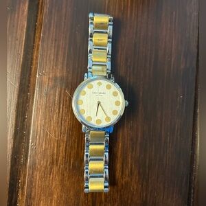 Kate Spade gold and silver watch